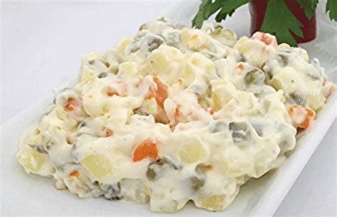 Salade Russe Au Yaourt Ww De Plat Et Recette Et Ses Recettes De Cuisine