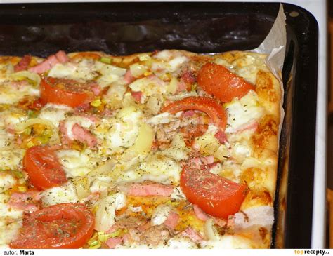 Kynut Pizza Recept Toprecepty Cz