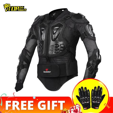 Herobiker Motorcycle Jacket Men Full Body Motorcycle Armor Motocross