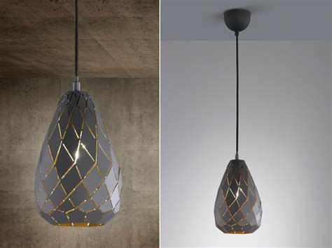 Trio Leuchten Trio LED Pendelleuchte Geometrisch Mit Lasercut Muster