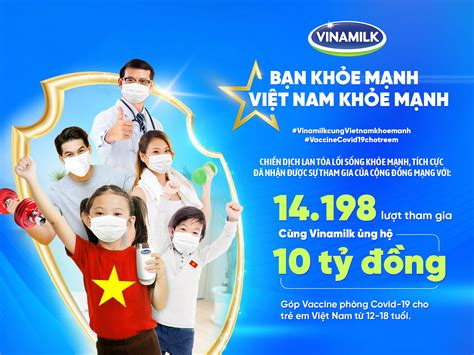 Chiến dịch Bạn Khỏe Mạnh Việt Nam Khỏe Mạnh của Vinamilk hoàn thành