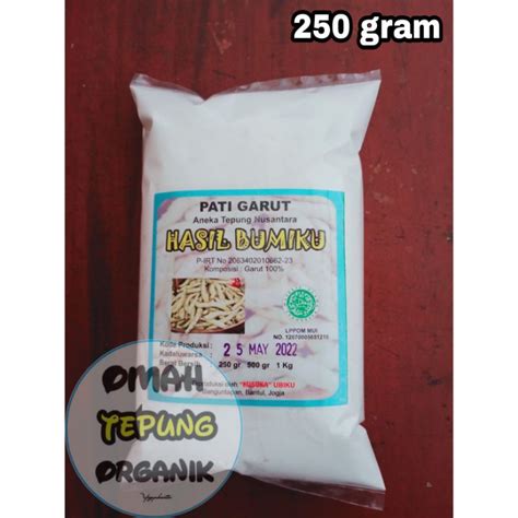 Jual Tepung Pati Garut Kemasan Gram Tepung Pati Asam Lambung