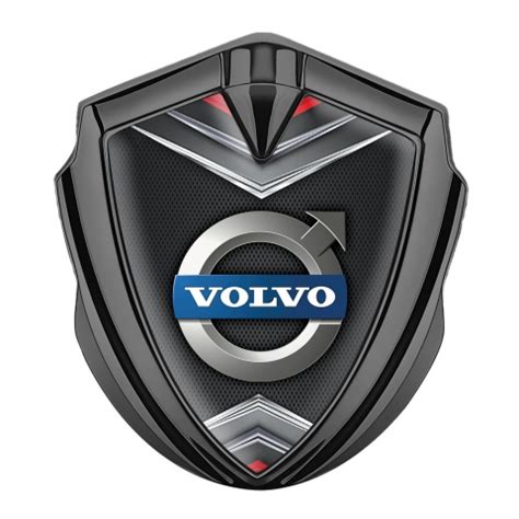 Volvo Emblem Fender Badge Gold Chrome Fragments Classic Edition Metal