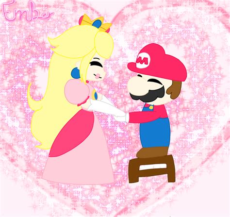 Mario x Peach by DecEmber610 on DeviantArt