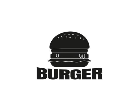 Vintage Burger Logo Design Vector Art At Vecteezy