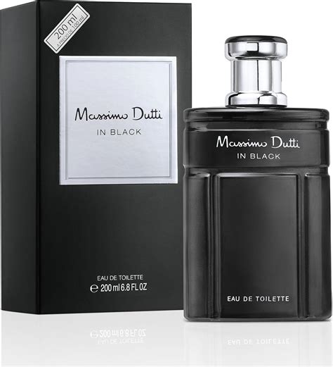 In Black Massimo Dutti Eau De Toilette Homme 200 Ml Amazonfr Beauté