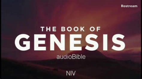 book  genesis niv complete audio youtube