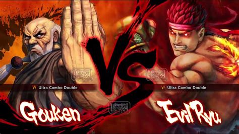 Ultra Street Fighter 4 Gouken Vs Evil Ryu YouTube