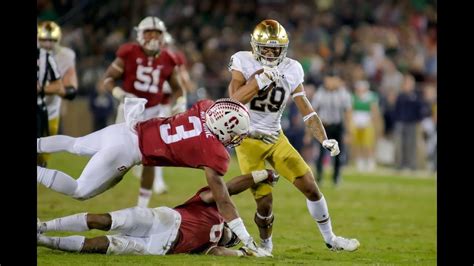 Inside Notre Dame Football Stanford 2017 Notre Dame Fighting