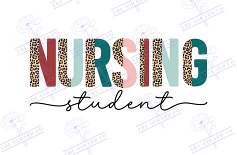 Nursing Student, Student Nurse, Nurse Graphic by The Girard Co ...