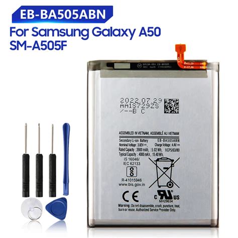 Replacement Battery EB BA505ABU EB BA505ABN For Samsung Galaxy A50