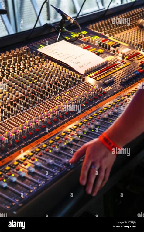 Studio Mixing Board