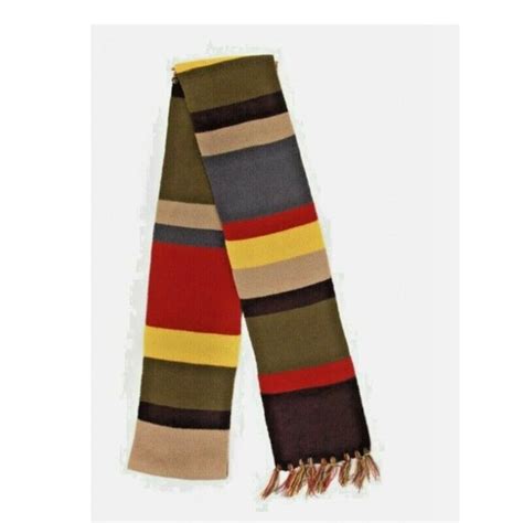 Tom Baker Doctor Deluxe Doctor Who Scarf Striped Scarf Costume 2M 3 65M