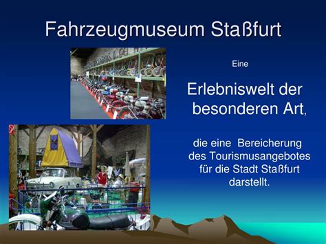 PPT Fahrzeugmuseum Staßfurt PowerPoint Presentation free download