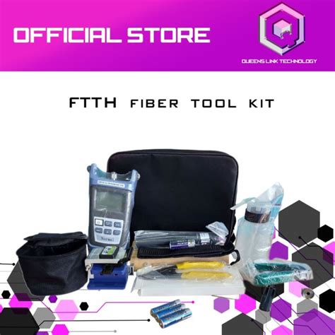 Fiber Optic Termination Tool Kit In Assembly Ftth Tool Kit With