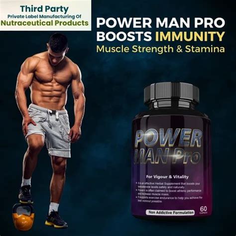 Power Man Pro Sexual Capsule Ayurvedic Testosterone And Stamina Booster Bulk Order At Rs