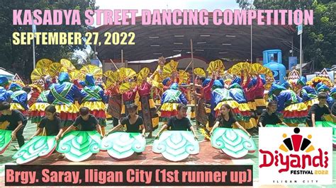 Kasadya Street Dancing 1st Runner Up Diyandi Festival Iligan Sept