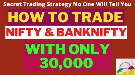 Option Trading With Less Money Zero Loss Intraday Strategy Zero