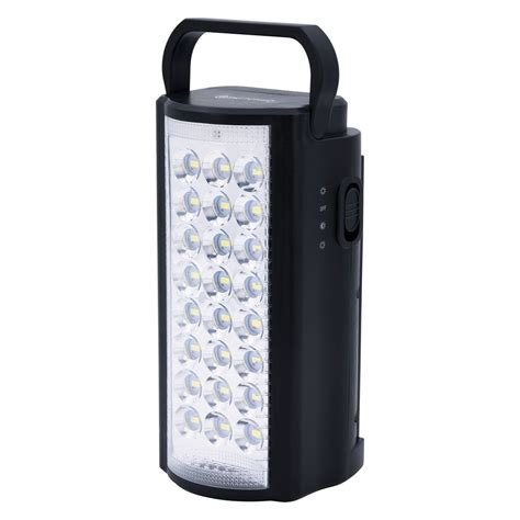 Switched Rechargeable Lantern Lumen Black Pge Trading Enterprise