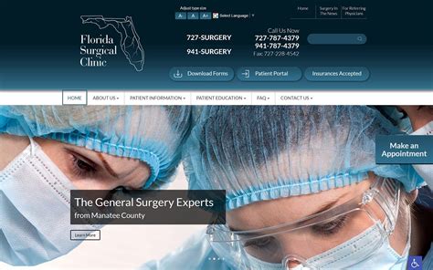 The Top 21 General Surgery Websites Designed By O360® - Page