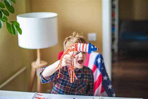 Stars, Stripes, and Smiles: American Flag Craft for Kids