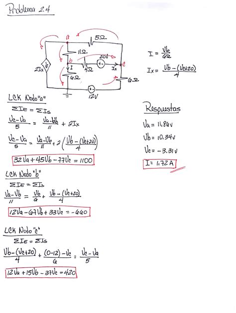 Ejercicios Resueltos De Circuitos Electricos En Serie Y Paralelo Pdf