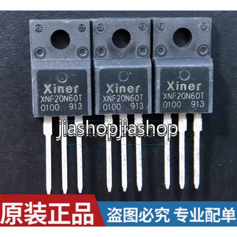 10cs Xnf20n60t ยี่ห้อใหม่ Igbt หลอดเดียว 20n60 To 220f 600v20a ซื่อ