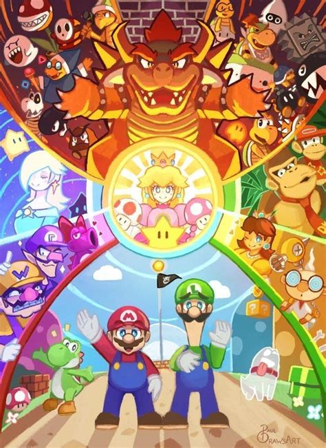 Pin By Hfvhidl On Game Super Mario Art Mario Fan Art Mario Art