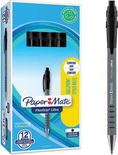 Paper Mate Inkjoy Rt Stylo Bille R Tractable Pointe Moyenne