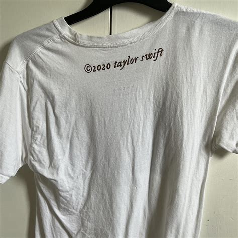 Taylor swift folklore album T-shirt official - Depop