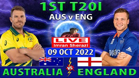 Australia Vs England AUS Vs ENG 1st T20I Match Live Scorecard