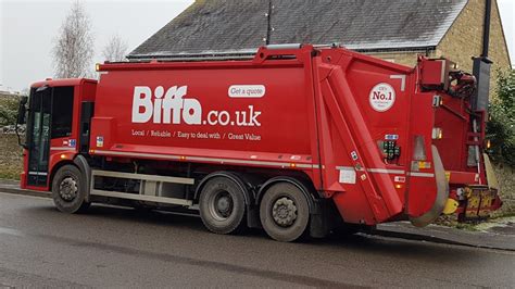 Mercedes Econic Biffa Bin Lorry Collecting General Waste YouTube