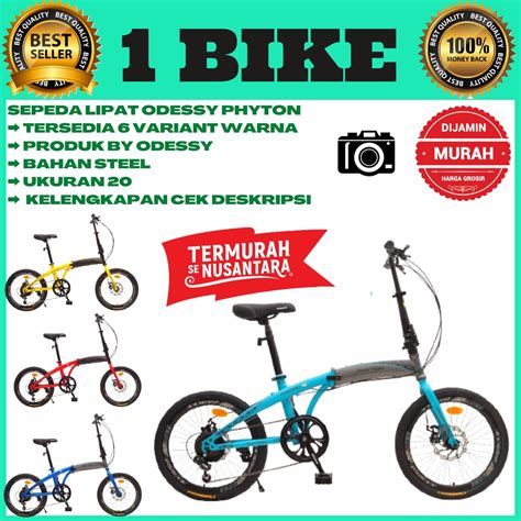 Jual Sepeda Lipat Inch Phyton Odessy Lp Speed X Odessy Ritz