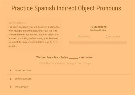 Spanish Indirect Object Pronouns 101 The Complete Guide