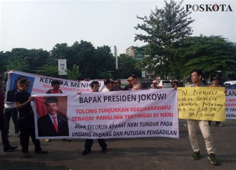 Ganti Rugi Belum Juga Dibayar Warga Jatikarya Geruduk Pn Bekasi Kota