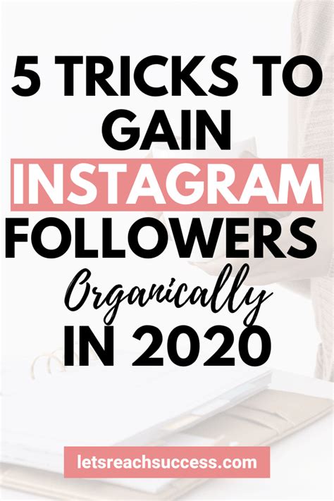 5 Tricks To Gain Instagram Followers Organically Artofit