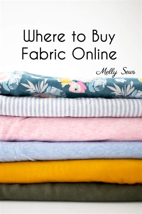 Great Online Fabric Stores And What To Buy At Each Melly Sews