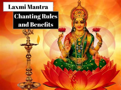 Laxmi Mantra for Fortune and Wealth - Chanting Rules and Benefits - Vedic Sources