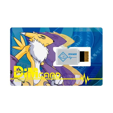 Bandai Digimon Tamers Dim Card Ex2 Renamon