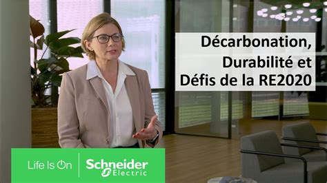 Décarbonation transition énergétique RE2020 Les réponses durables