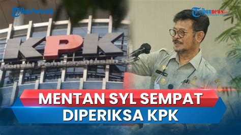 Profil Mentan Syahrul Yasin Limpo Yang Rumahnya Digeledah Kpk Sempat