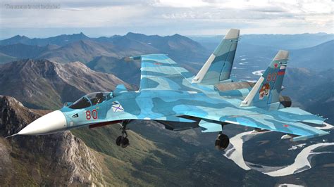 Sukhoi Su 33 Russian Navy Multirole Fighter 3d Model 129 Fbx Gltf