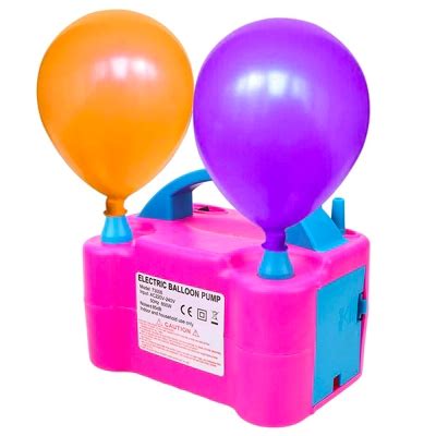 GENERICO Inflador De Globos Eléctrico Portátil 2 Inyectores falabella