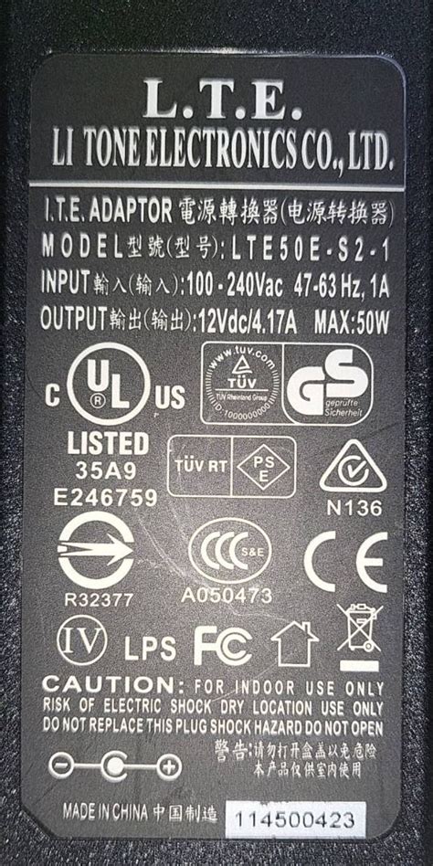 12V 4 16A 4 17A 50W 電源供應器 變壓器 電腦及科技產品 電腦周邊產品 電腦充電器在旋轉拍賣