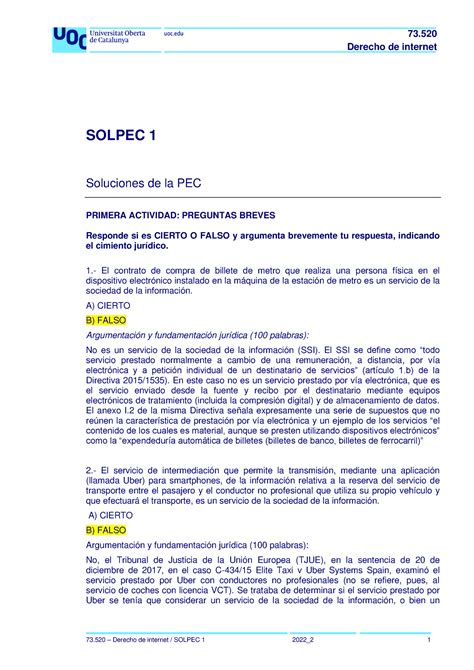 73 520 Solpec 1 2022 2 Derecho Internet Derecho De Internet SOLPEC 1