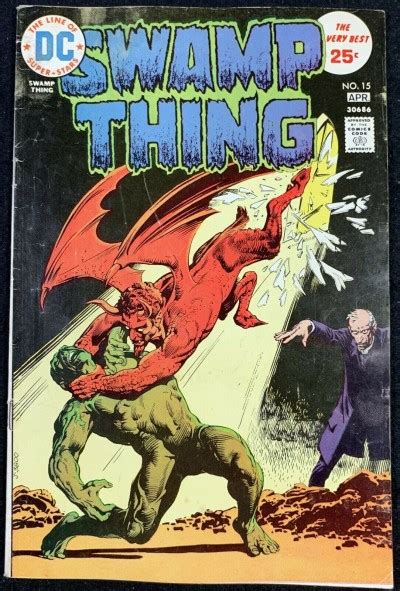 Swamp Thing 1972 15 VG 4 0 Nestor Redondo Art