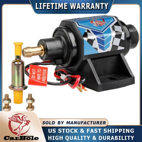 Universal Advanced 5 16 Fuel Pump Electric Gas Diesel Inline Low Pressure 5 9psi Ebay