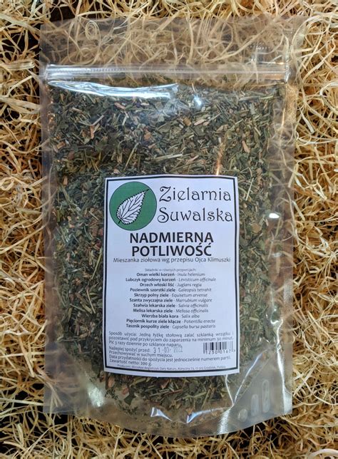 Nadmierna potliwość 200 g Klimuszko Zielarnia Suwalska