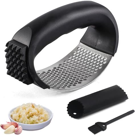 Amazon Stainless Steel Garlic Press Newest Garlic Press