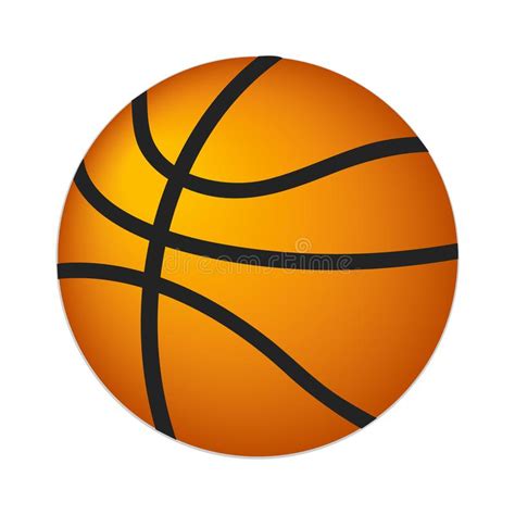 Basketball Ball Icon Icon Cartoon Stock Vector Illustration Of Angle